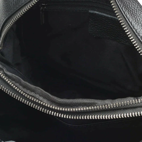 Мужская сумка через плечо Keizer черная (K117622-3-black): Пол Мужской