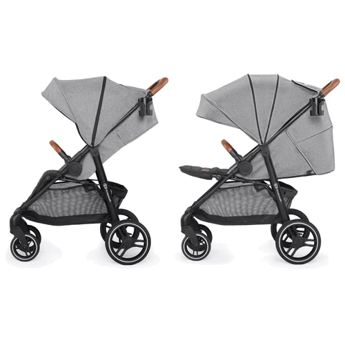 Прогулочная коляска Kinderkraft Grande 2020 Grey (KKWGRANGRY000N): Ширина шасси 57 см