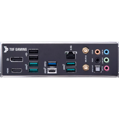 ASUS TUF GAMING B660M-PLUS WIFI: Додатково Поддержка RAID, Адаптер Wi-Fi, Радиатор на VRM