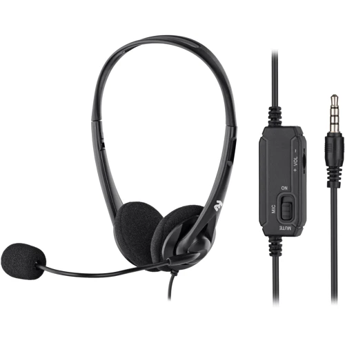 Наушники 2E CH11 On-Ear3.5mm / 2*3.5mm Black (2E-CH11SJ)