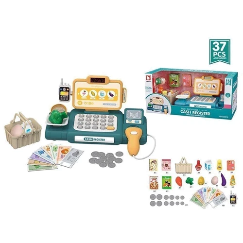 Кассовый аппарат Miс Fun shopping, 37 элем. зеленый (G237A/1011): Производитель Miс