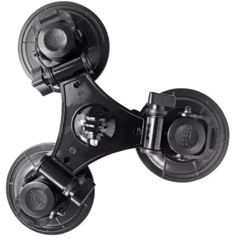 Велика потрійна присоска MSCAM Tri-Angle Suction Cup Mount для екшн камер GoPro, SJCAM: Тип аксесуара Крепление