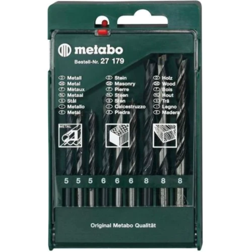 Набор сверл по металлу Metabo 627179000: Производитель Metabo