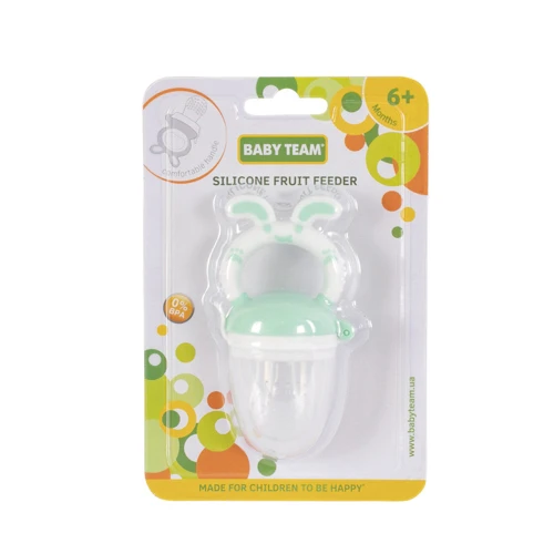 Фрут силіконовий фідер Baby Team бірюзовий (6203): Виробник Baby Team