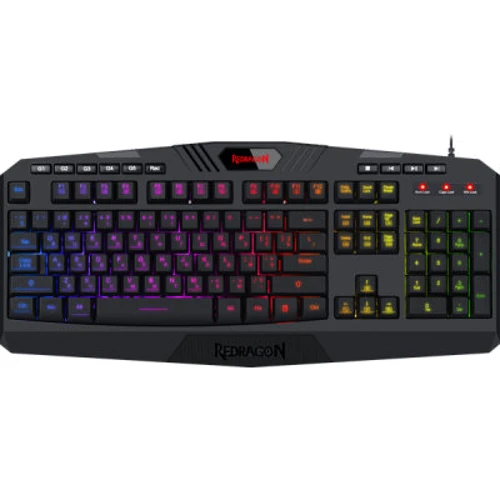 Клавиатура Redragon Harpe2 USB UKR Black (77484)