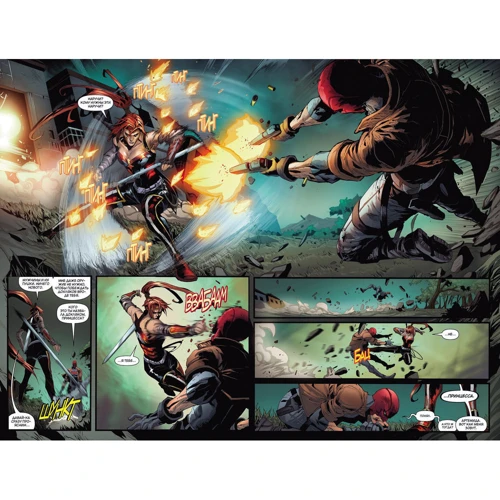 Ден Абнетт, С. Лобделл: Всесвіт DC. Rebirth. Титани # 4-5 / Червоний Ковпак і Ізгої # 2: Автор Ден Абнетт