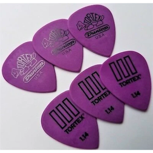 Медіатор Набор медиаторов DUNLOP 462R1.14 TORTEX T III Refill: Форма медіатора Jazz