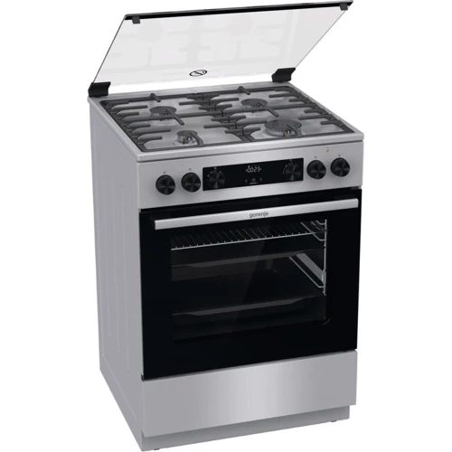 Плита комбинированная Gorenje GKS6C70XF: Тип духовки электричеcкая