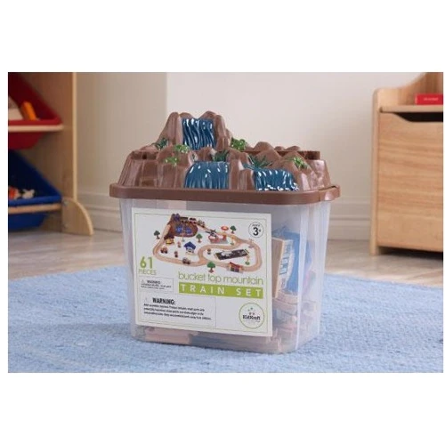 Залізниця KidKraft bucket top mountain train set (17826) фото 3
