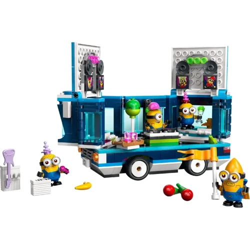 Конструктор LEGO Minions Автобус для музичної вечірки міньйонів (75581): Рекомендований вік от 7 лет