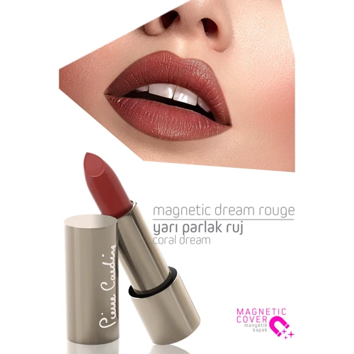 Pierre Cardin Magnetic Dream Lipstick № 264 Коралловая мечта Помада для губ 4 g: Тип помады Помада-стик