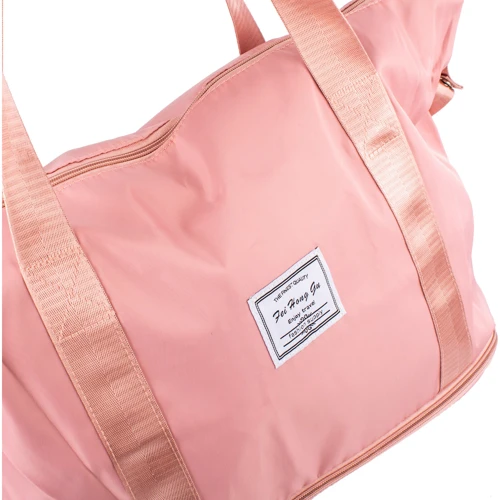 Жіноча дорожня сумка Valiria Fashion рожева (5DETAB2635-13): Тип ручки С двумя ручками, Длинная ручка