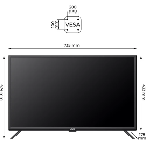 Телевизор JVC LT-32MU238: Выход в интернет Wi-Fi