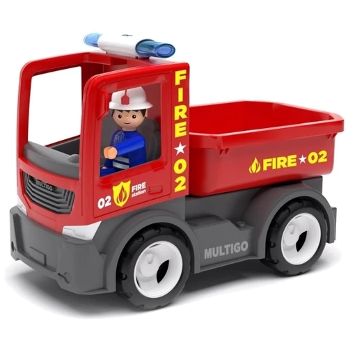 Пожарный грузовик MultiGO Single FIRE – DROPSIDE WITH DRIVER (6407149)