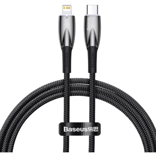 Кабель Baseus Cable USB-C для Lightning Glimmer Series 20W 1m Black (CADH000001)