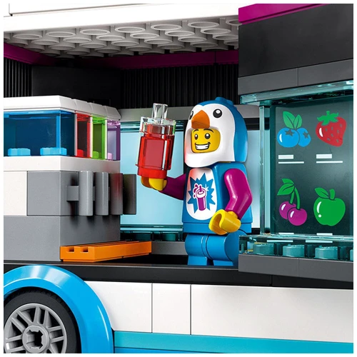 LEGO City Коктейльный фургон пингвина (60384): Количество деталей, шт. 194