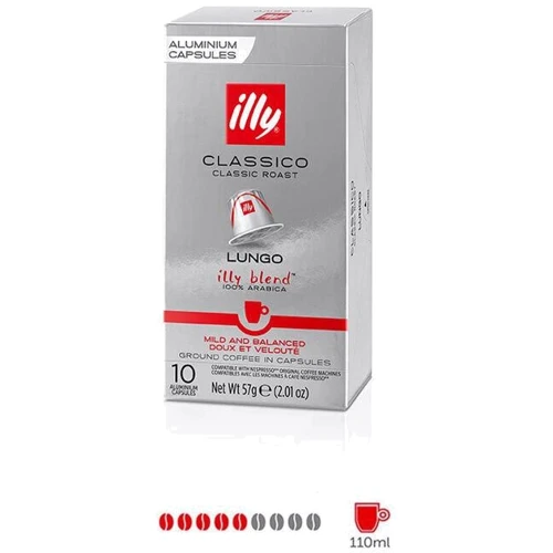 Кофе Illy Classico Lungo в капсулах 10 шт (8003753158617): Страна производитель Франция