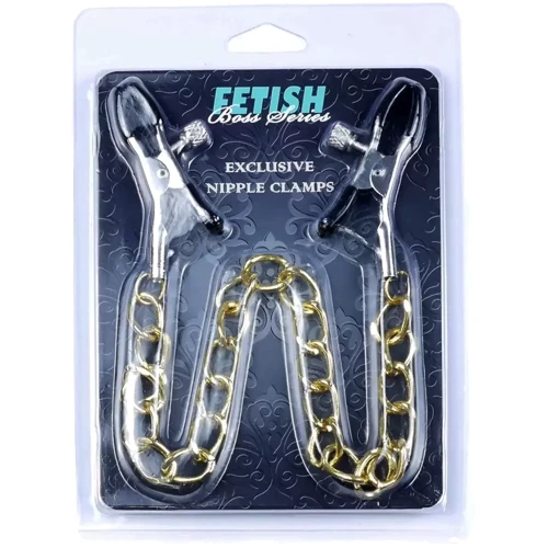 Зажимы для сосков Fetish Boss Series - №8 Exclusive Nipple Clamps (BS6100016)