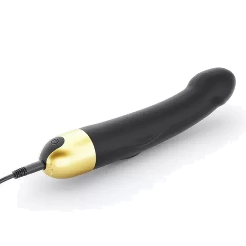 Вибратор Dorcel Real Vibration M Gold 2.0, перезаряжаемый