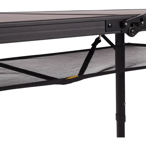 Стол для кемпинга Bo-Camp Melrose Oval 120x80 cm Black/Wood look (1404220): Размер 120x80x72 см