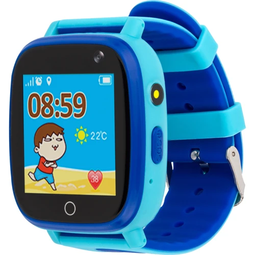Смарт-часы AmiGo GO001 iP67 Blue: Емкость батареи, мАч 400