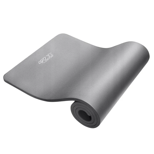 Коврик для фитнеса 4FIZJO NBR 180 x 60 x 1 см для йоги и фитнеса 4FJ0371 Grey