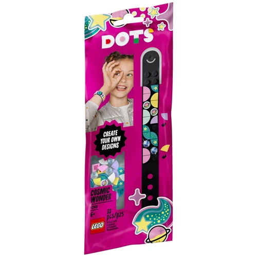 Конструктор LEGO DOTs Браслет Космические чудеса (41903): Рекомендуемый возраст от 6 до 12 лет