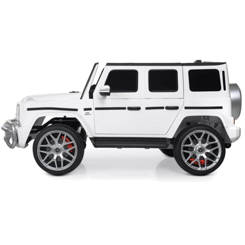 Дитячий електромобіль Bambi Racer Джип Mercedes білий (M 4259EBLR-1): Матеріал коліс EVA