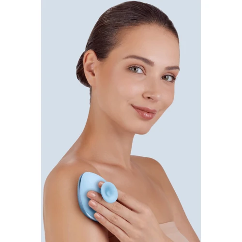 Щетка для тела GESKE Body Brush metal 4в1 aquamarine (HB0340)