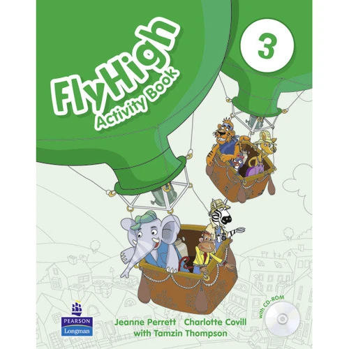 Fly High 3 WB + CD-Rom (тетрадь для домашних работ с вложенным CD 4901990000)