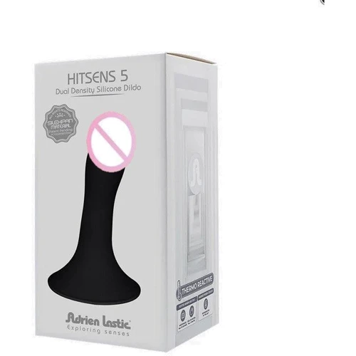 Дилдо с присоской Adrien Lastic Hitsens 5 Black