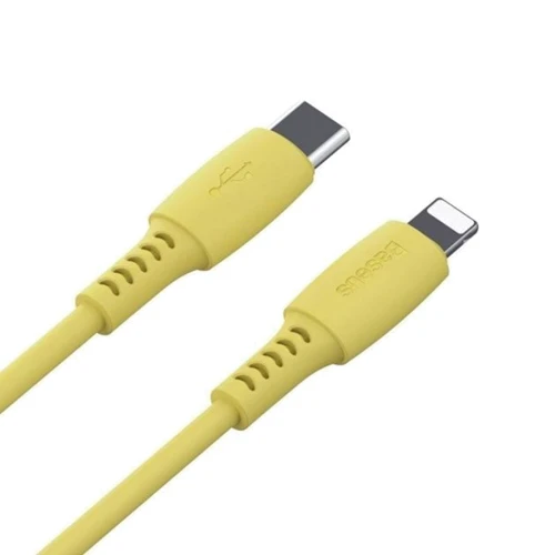 Кабель Baseus Cable USB-C to Lightning Colorful 18W 1.2m Yellow (CATLDC-0Y): Тип USB-C - Lightning