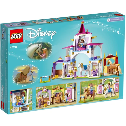 Конструктор LEGO Disney Королевская конюшня Белль и Рапунцель (43195): Серия Disney Princess