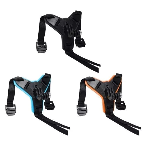 Кріплення на шолом підборіддя MSCAM Motorcycle Strap для екшн камер GoPro, SJCAM Помаранчевий: Тип аксесуара Крепление на шлем