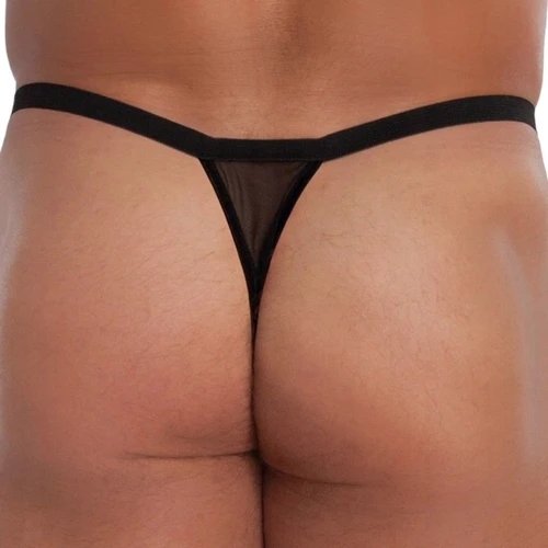 Мужские трусы SoftLine - Thong 4477, S-L (black)