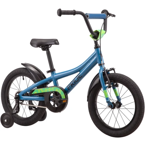 Велосипед 16" Pride RIDER 16 2021 синий (SKD-33-26): Диаметр колес, дюймов 16&quot;