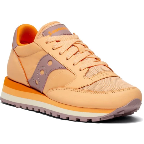 Кроссовки Saucony Jazz Triple (60580-2s) 37.5 (7.5) оранжевые натуральная замша демисезон: Размер 37.5