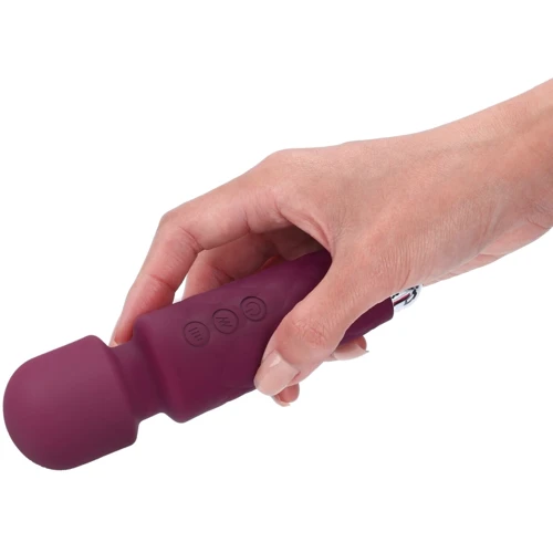 Универсальный вибромассажер Dorcel Wand Mini Wanderful Plum