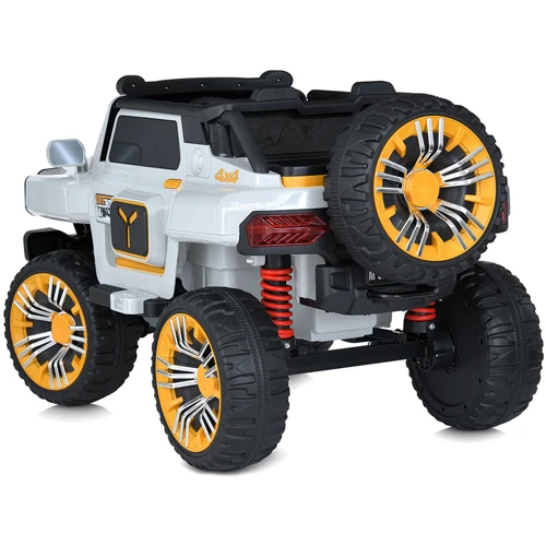 Дитячий електромобіль Bambi Racer Позашляховик білий (M 5821EBLR-1(24V))