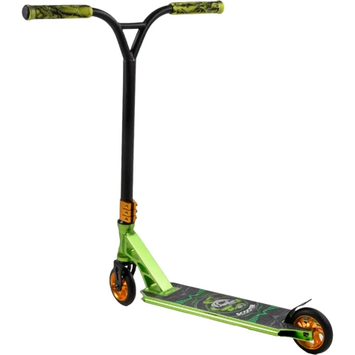 Самокат трюковый Best Scooter зеленый (BS-7525): Количество колес 2