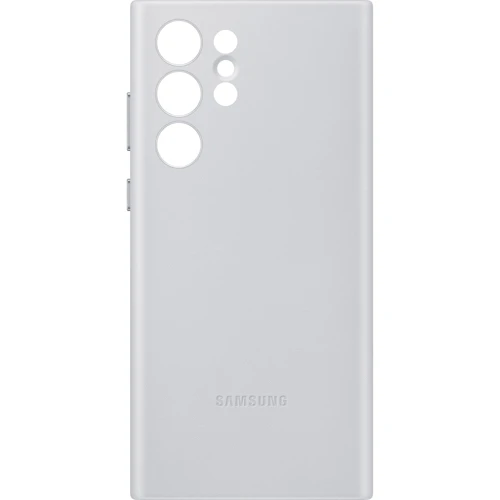 Аксесуар для смартфона Samsung Leather Cover Light Gray (EF-VS908LJEGRU) для Samsung S908 Galaxy S22 Ultra: Колір сірий