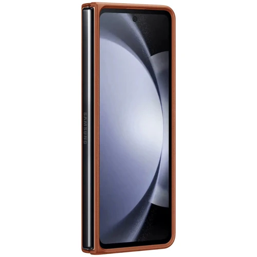 Чехол для телефонов Epik Leather Case Brown for Samsung F946 Galaxy Fold 5: Тип накладка на заднюю часть