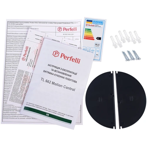 Витяжка Perfelli TL 662 BL Motion Control: Управління сенсорне