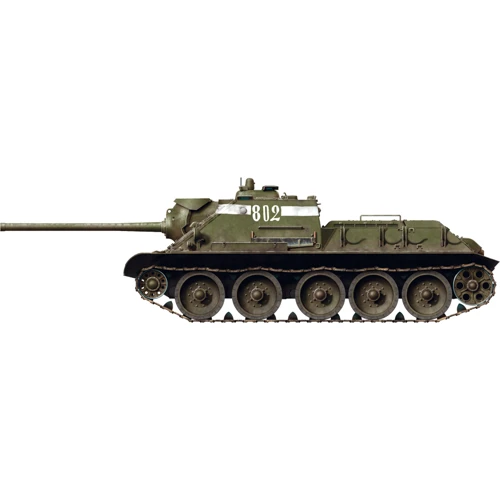 Сборная модель MiniArt Советская САУ СУ-85 образца 1944 г., ранних выпусков набор с полным интерьером (MA35204) фото 5