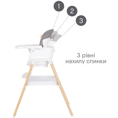 Стульчик для кормления Tutti Bambini Nova белый (611010/3511)