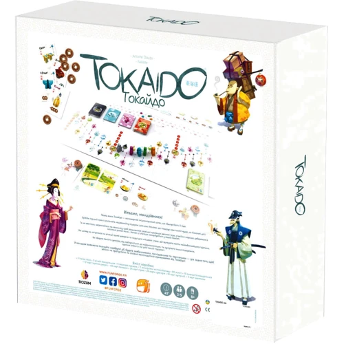 Настольная игра ROZUM Токайдо Tokaido (R012UA) фото 6