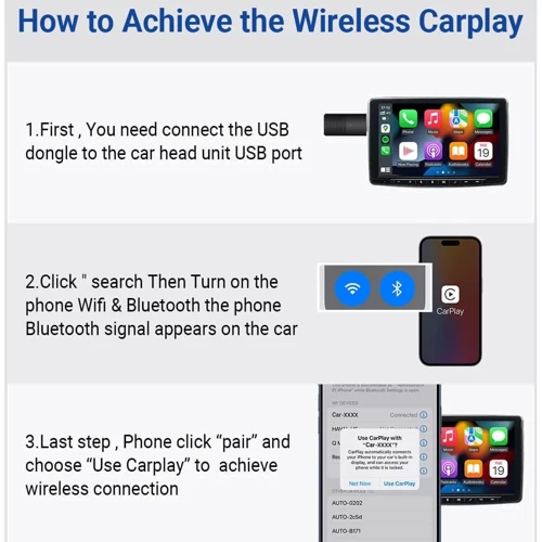 Бездротовий Адаптер Ottocast Mini Wireless CarPlay Adapter for Apple CarPlay (CP86) фото 3
