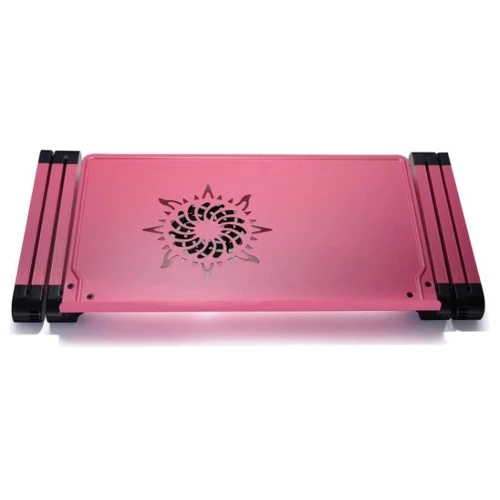 Подставка для ноутбука UFT T59 Pink с активным охлаждением и USB HUB: Тип подставка для ноутбука