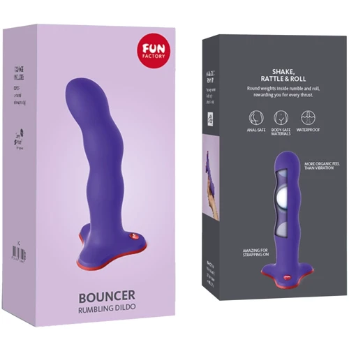 Фаллоимитатор Fun Factory BOUNCER, фиолетовый