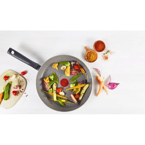 Сковорода Tefal Cook Natural 30 см (B5790742): Крышка в комплекте Нет
